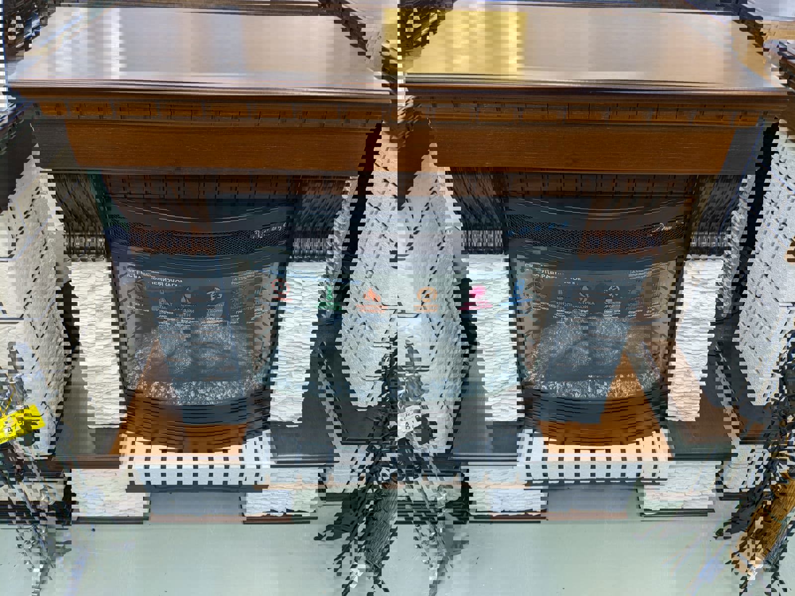 Изображение товара Каминокомплект Inter Flame Экстер с очагом Panoramic 3D LED, светлый дуб