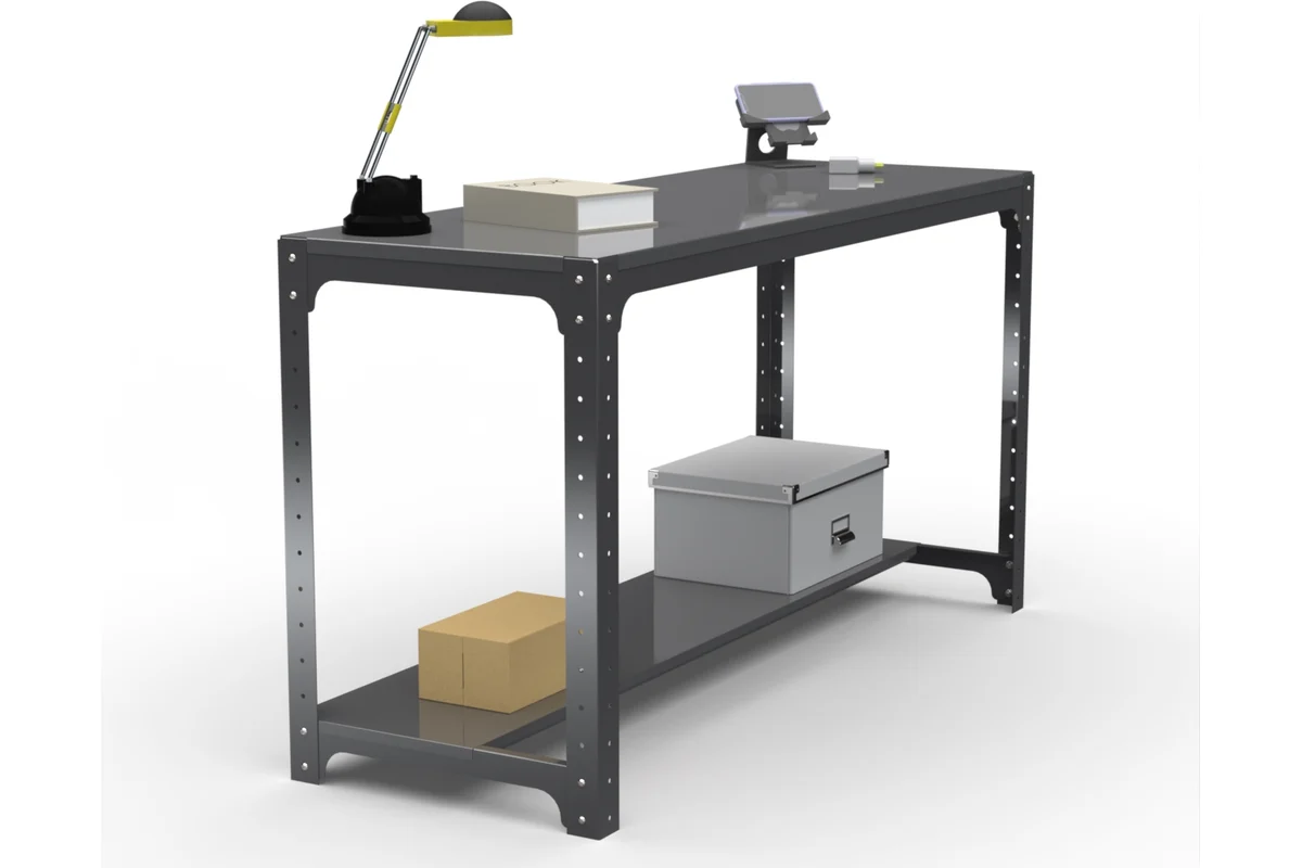 Изображение товара Металлический слесарный верстак Metalex 201333 до 260 кг Россия