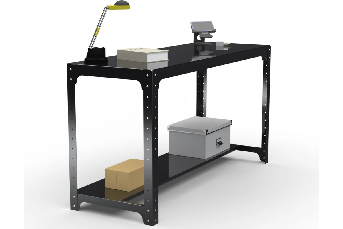 Изображение товара Стол металлический Metalex 201502 для рабочего места