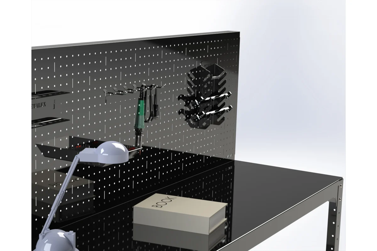 Изображение товара Металлический стол Metalex 201530 для рабочего места