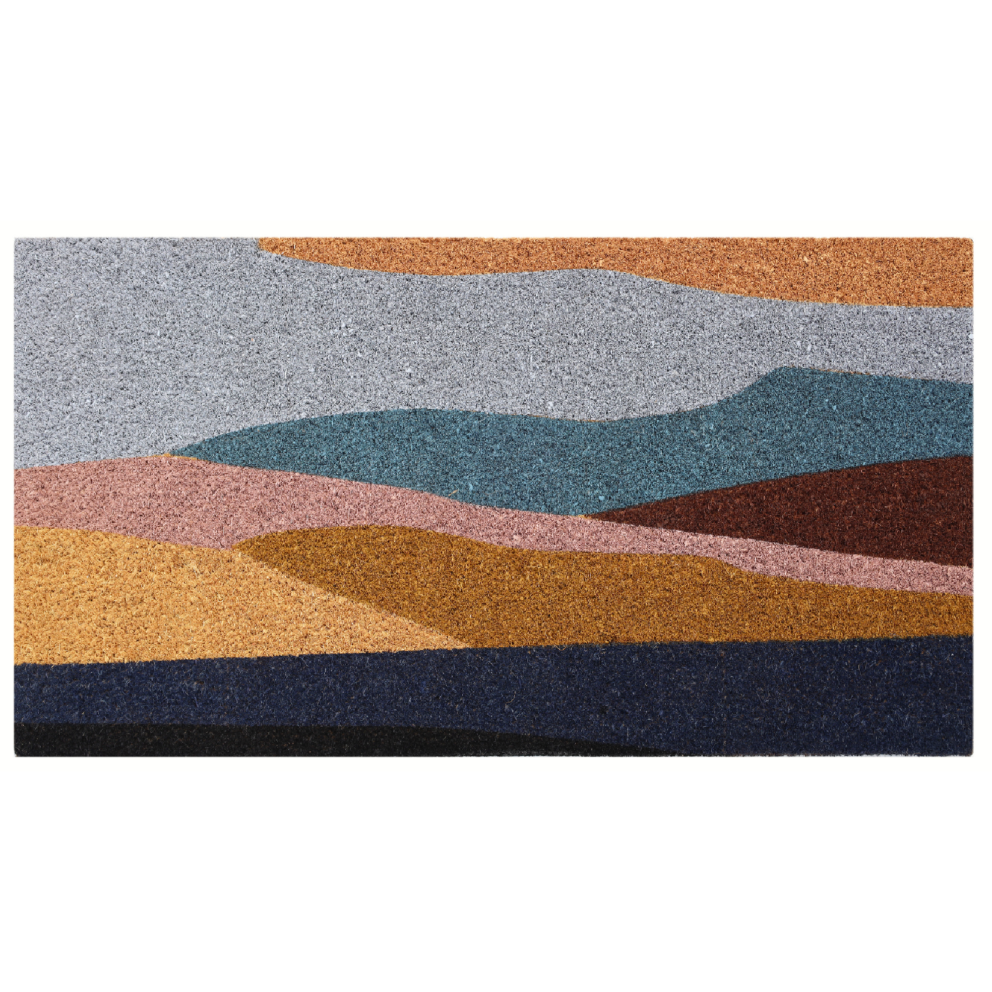 Изображение товара Грязезащитный коврик Kera 3 40х75 см кокос бежевый разноцветный