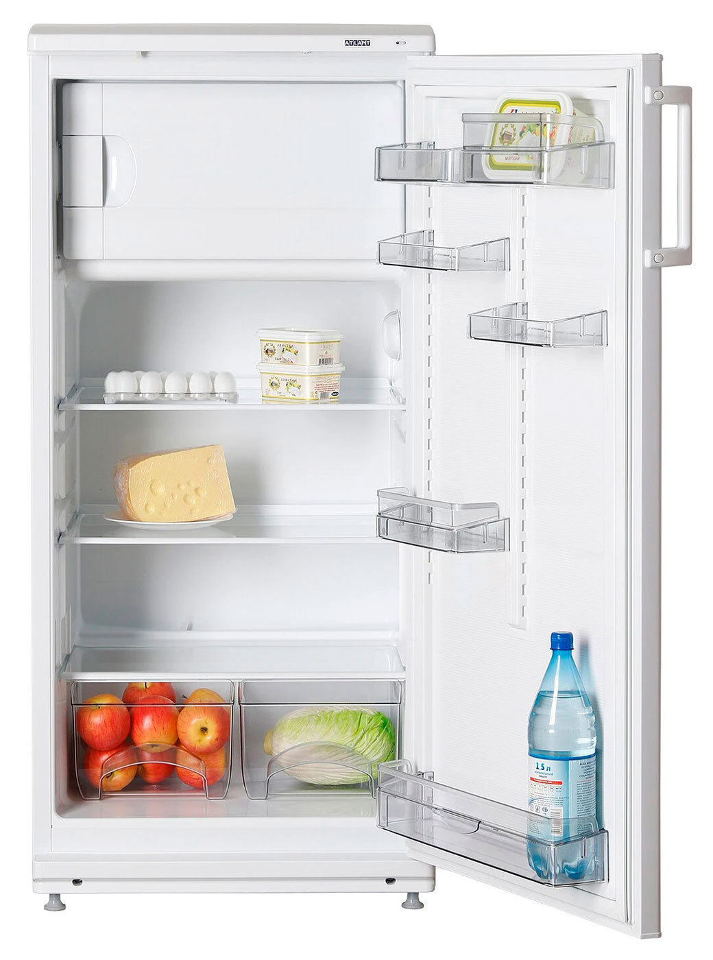 Изображение товара Холодильник Atlant 2822-80 двухкамерный белый компактный с морозильником