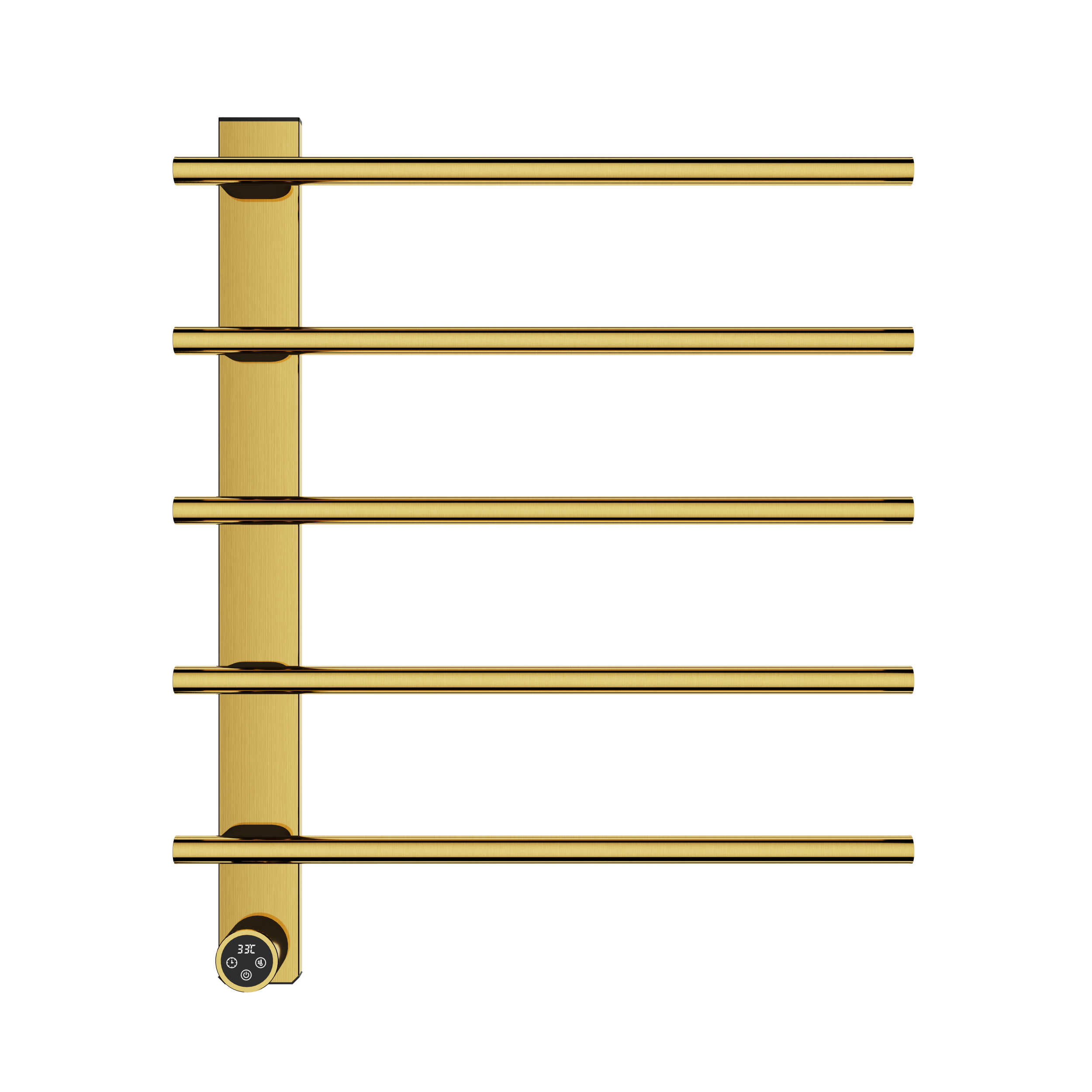 Изображение товара Электрический полотенцесушитель Wonzon & Woghand Nürnberg 520x627 мм 60 Вт золото