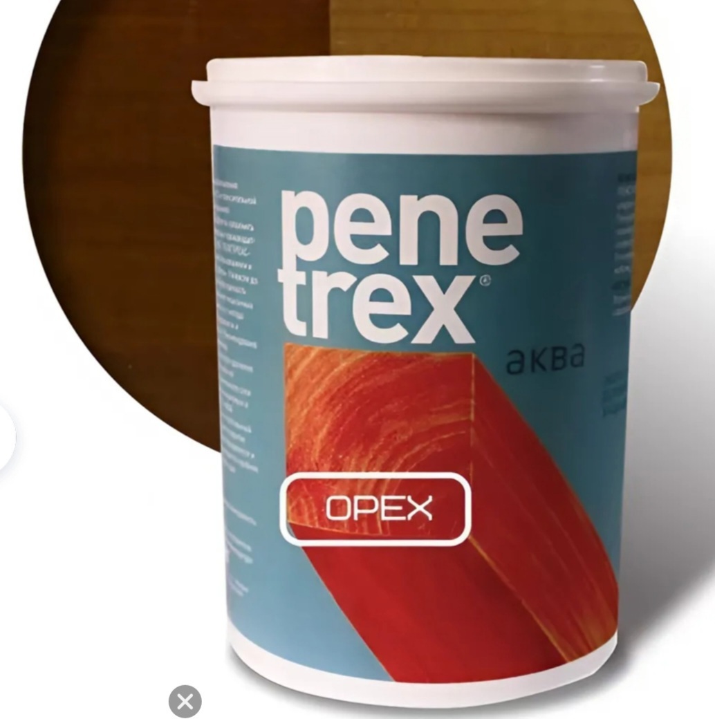Изображение товара Защитно-декоративный антисептик Penetrex Орех 0.8л быстросохнущий без запаха Изображение товара Защитно-декоративный антисептик Penetrex Орех 0.8л быстросохнущий без запаха