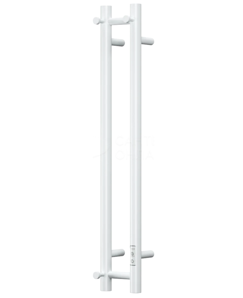 Изображение товара Электрический полотенцесушитель BAUEDGE Stella 100x800 мм 110 Вт белый