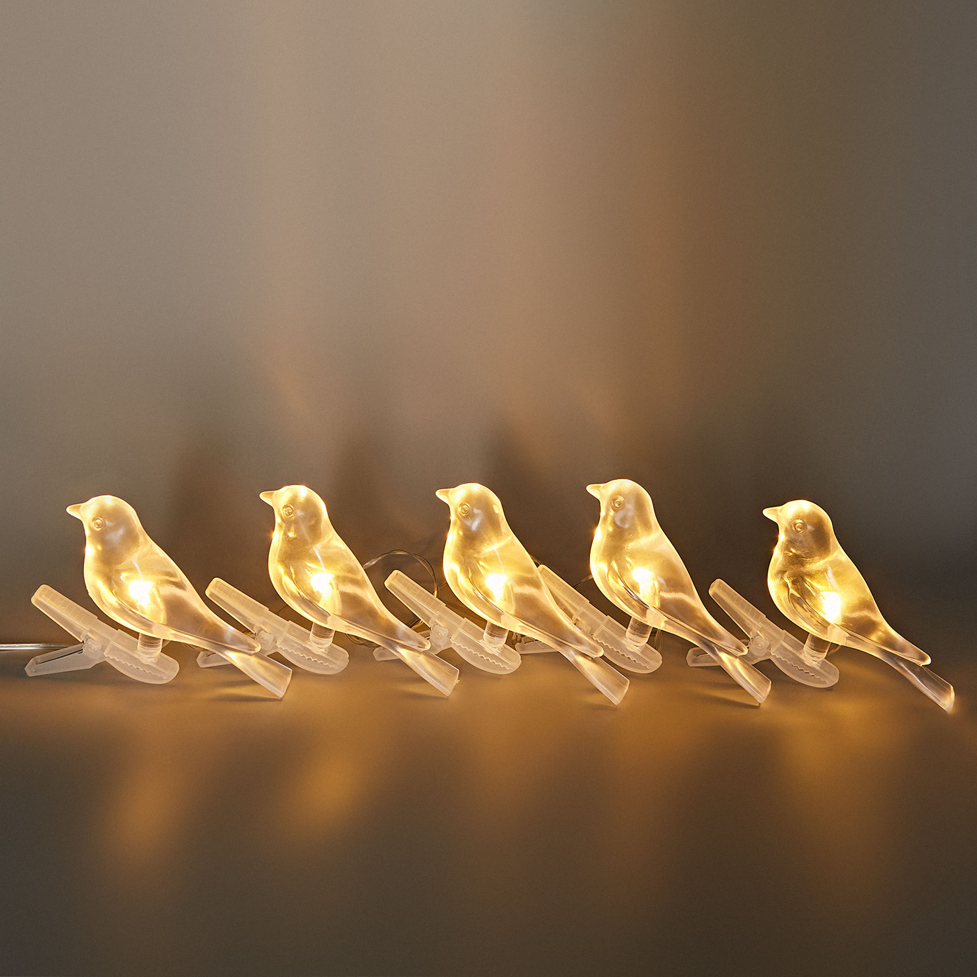 Гирлянда светодиодная KREAFORTA Gakona на солнечных батареях 1.2 м цвет белый