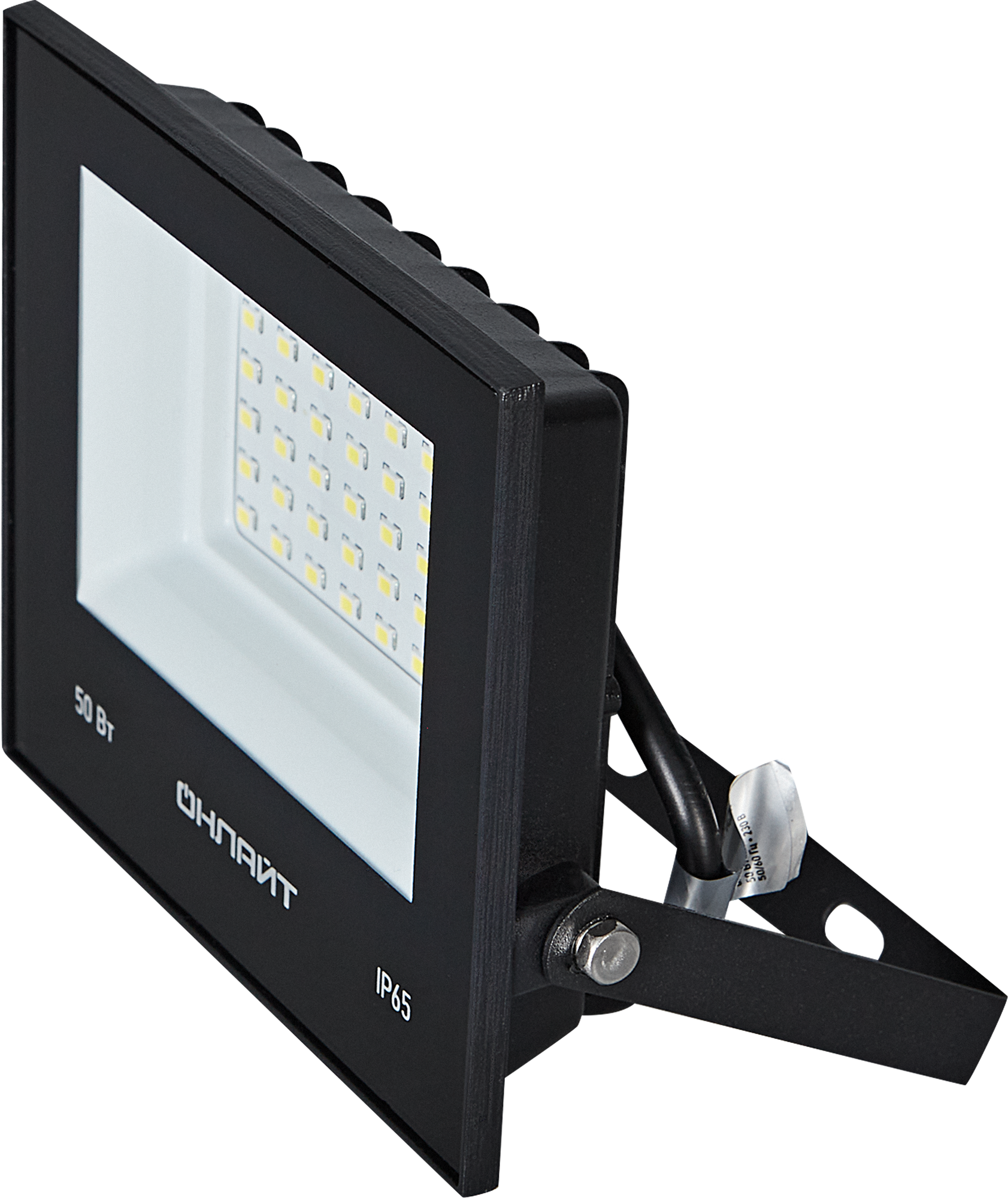 Изображение товара Прожектор светодиодный уличный 50 Вт 6500К IP65 холодный белый свет