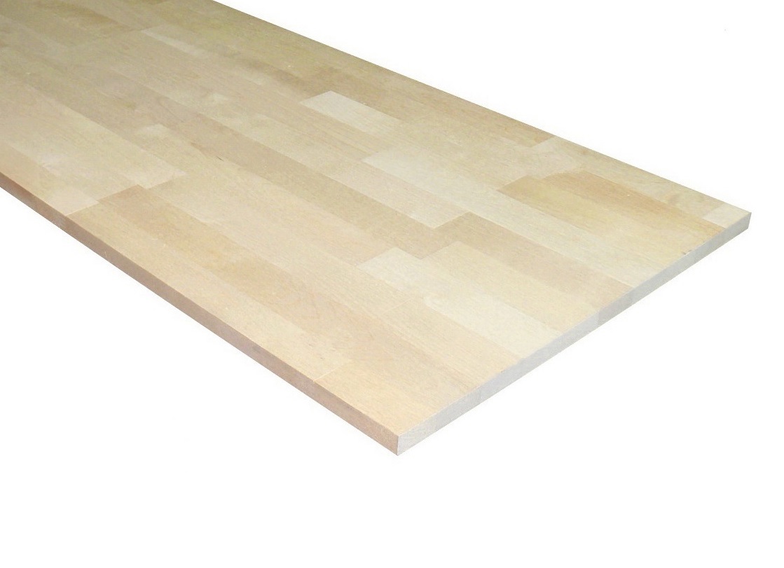 Изображение товара Мебельный щит Леспроф 60x120x4 см берёза сорт Экстра