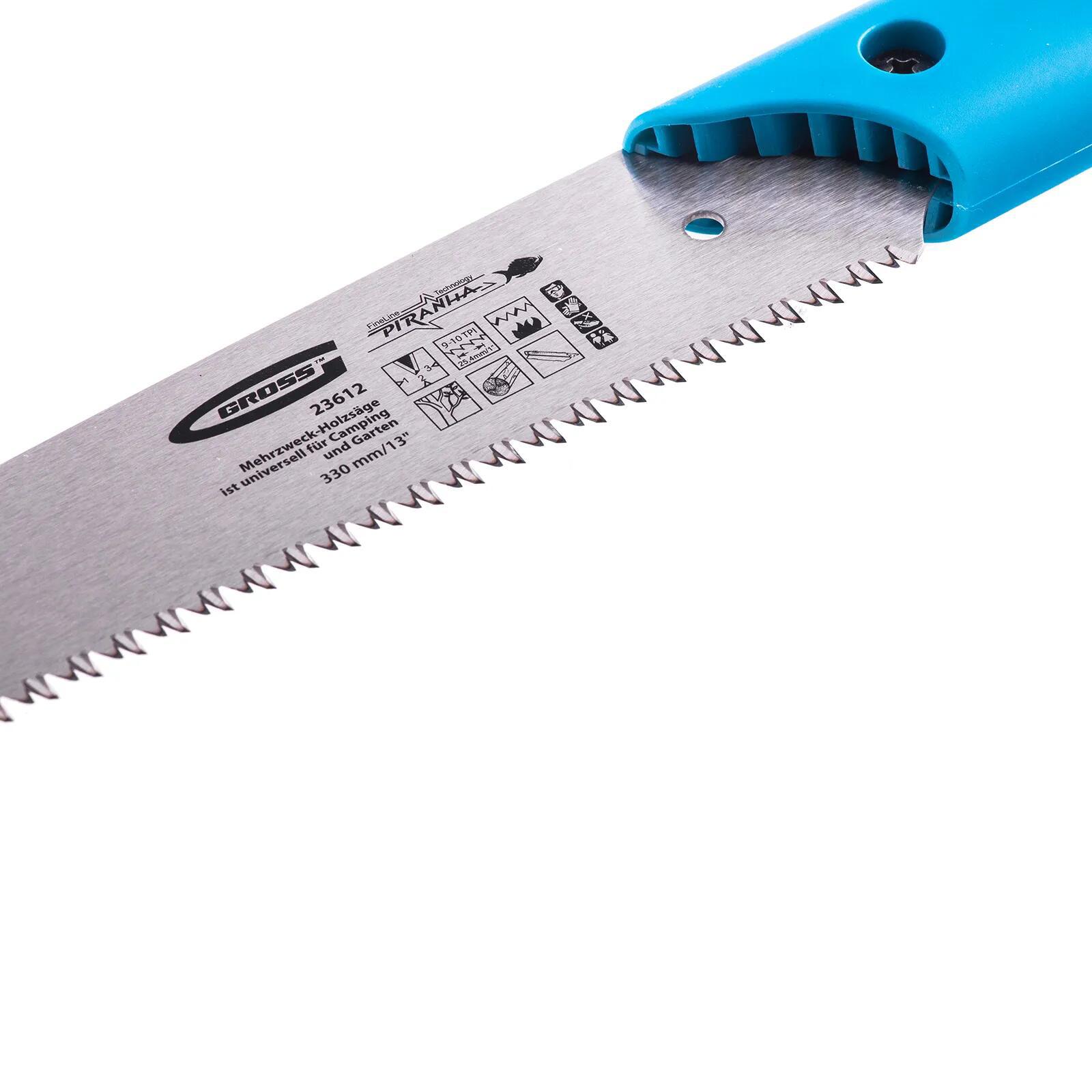 Изображение товара Гросс Пила по дереву PIRANHA 330 мм, японская сталь SK-5, эргономичная рукоятка