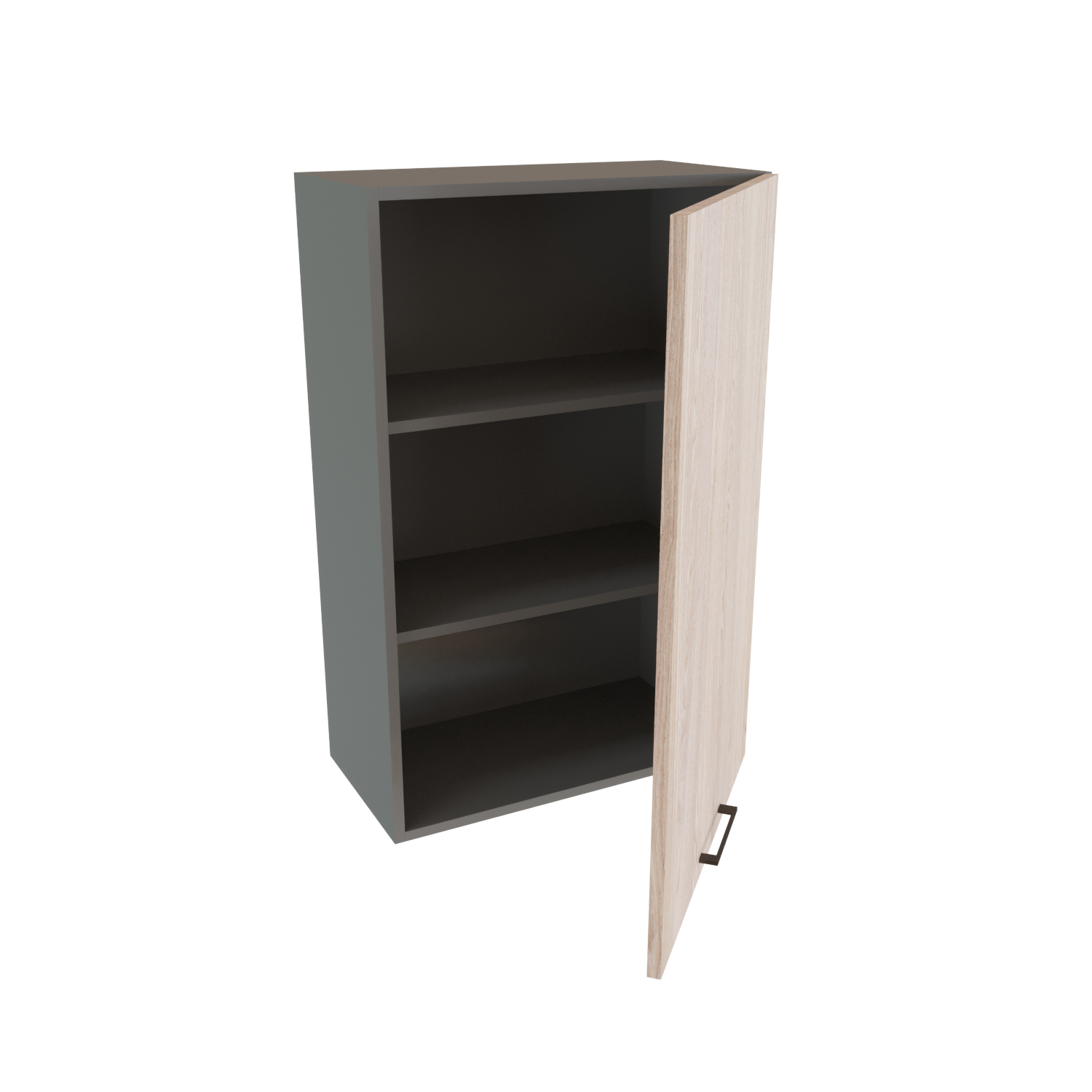 Изображение товара Навесной шкаф 601845546467 Сурская мебель 60x92x31.8 см ЛДСП цвет бежевый