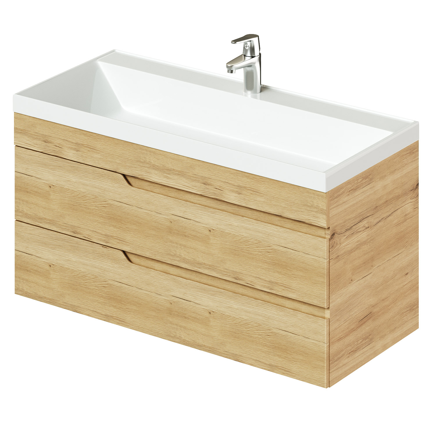 Изображение товара Тумба под накладную раковину Итана Alexa 100 с раковиной Бежевый