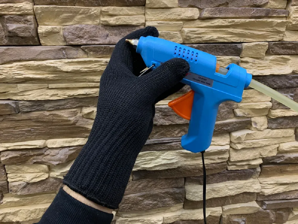 Изображение товара Перчатки термозащитные арамидные Masterpro 13007-dac-PVC-10-2 10 / XL черные, 2 пары