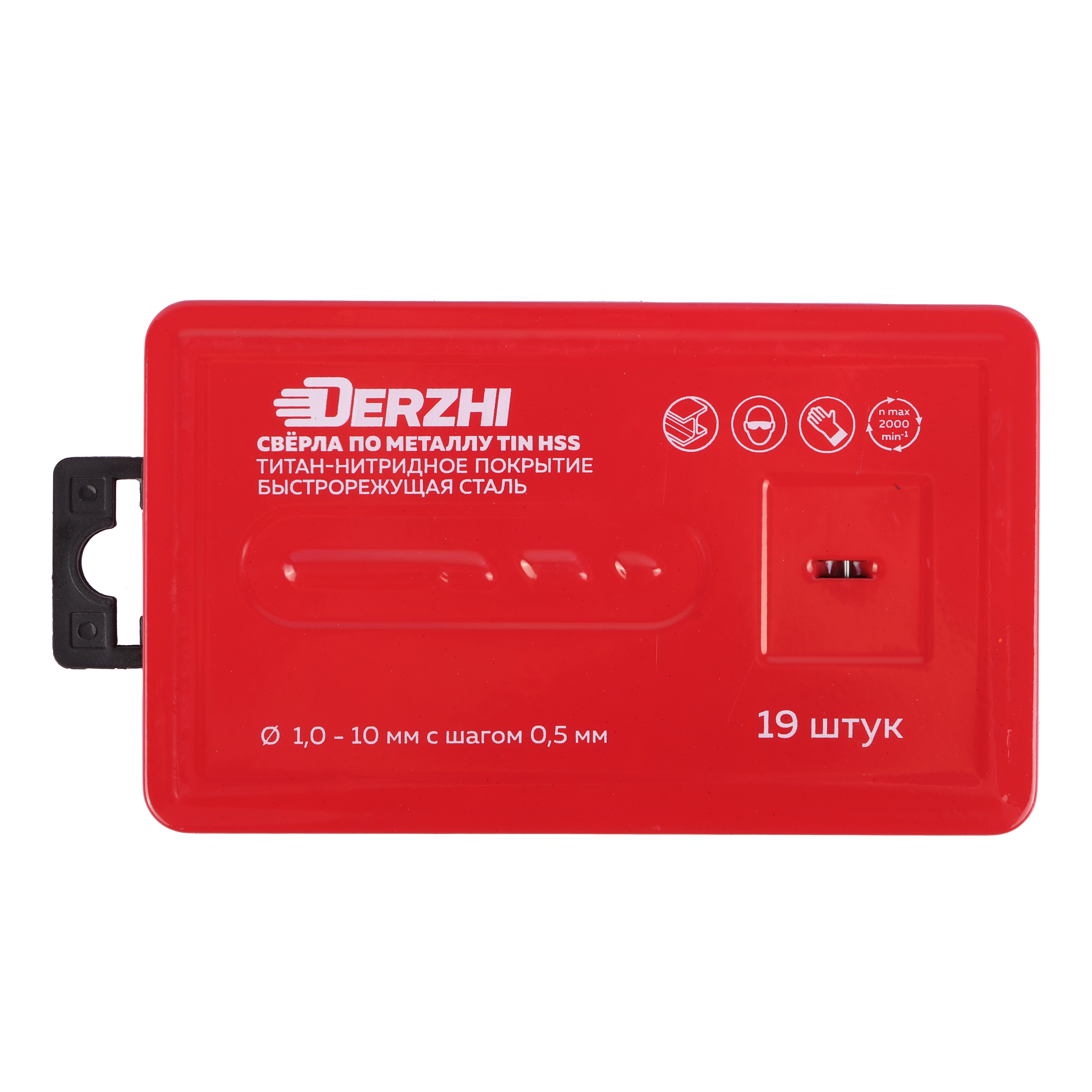 Изображение товара Сверло по металлу Derzhi 8302-003 1x130 мм, 19 шт