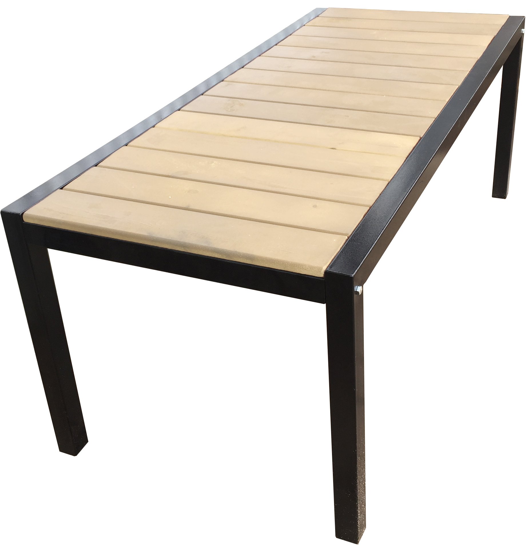 Изображение товара Стол садовый M-group Стол садовый 150 см x 87 см x 76 см металл бесцветный/прозрачный