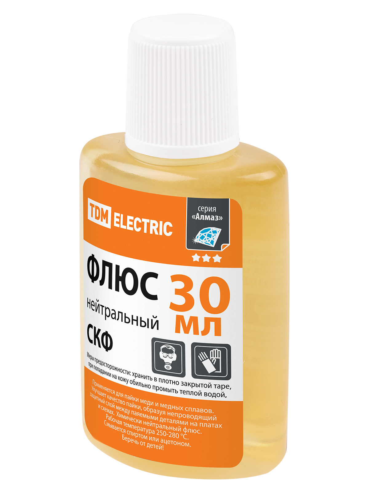 Изображение товара Припой Tdm electric Алмаз SQ1025-1506 30 г для пайки электроники