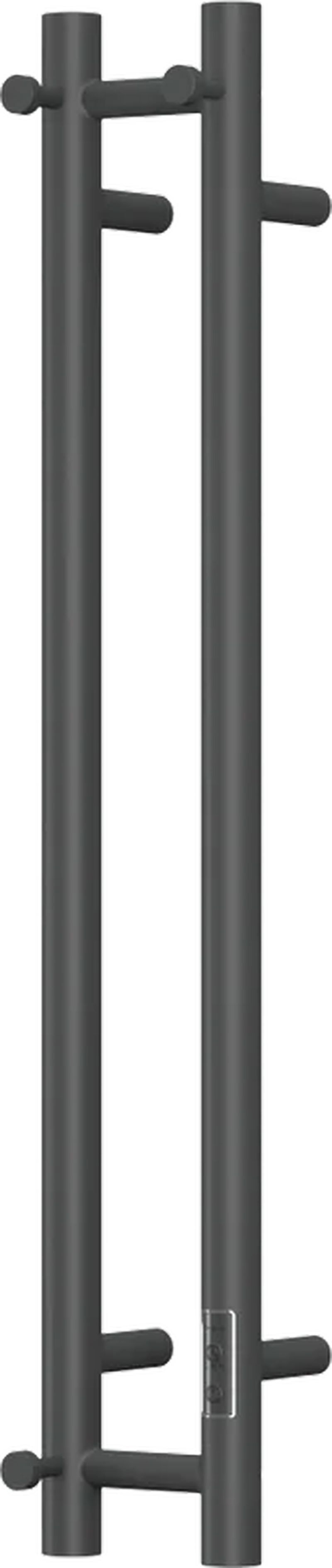 Изображение товара Электрический полотенцесушитель Bauedge Stella 100x800 мм 110 Вт черный