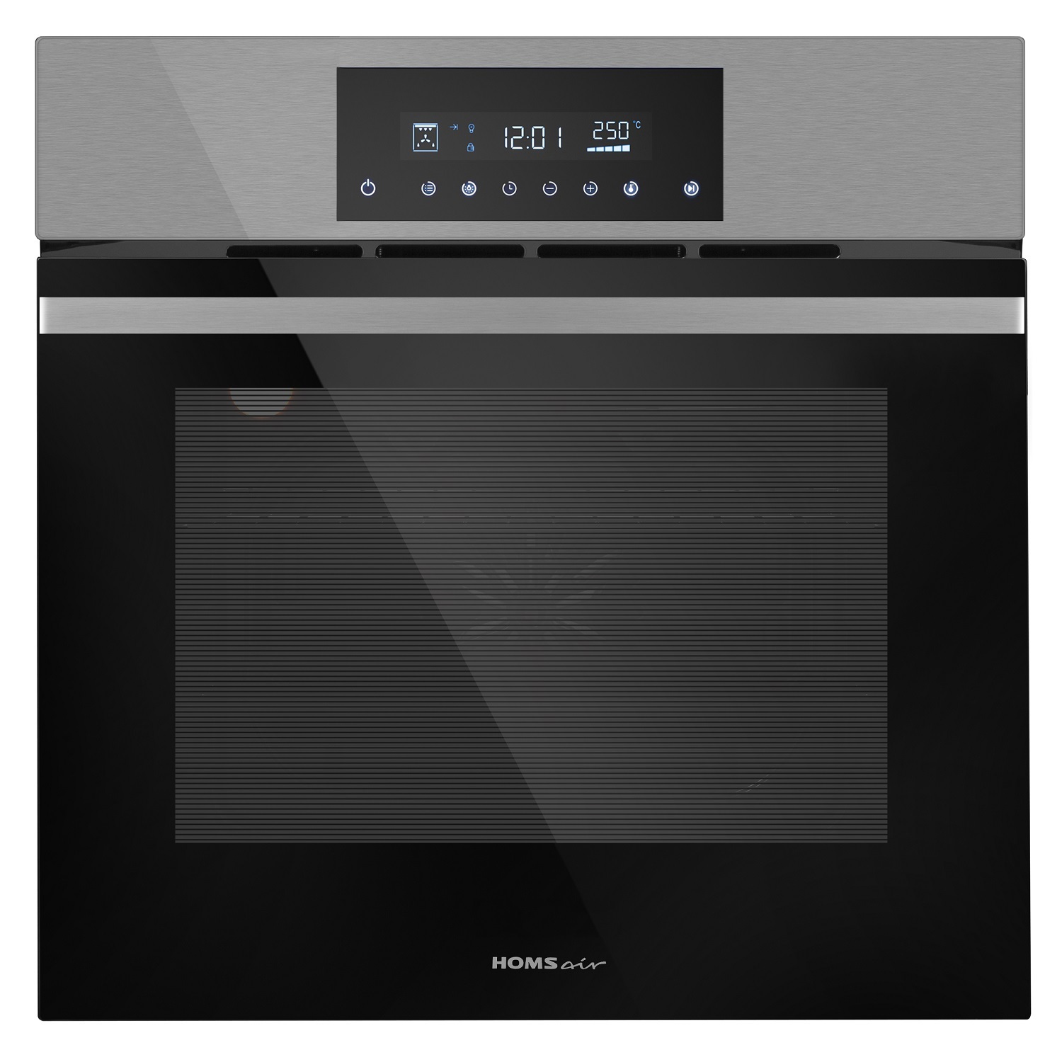 Изображение товара Духовой шкаф Homsair OEH6010S 60 л электрический встраиваемый серебристый