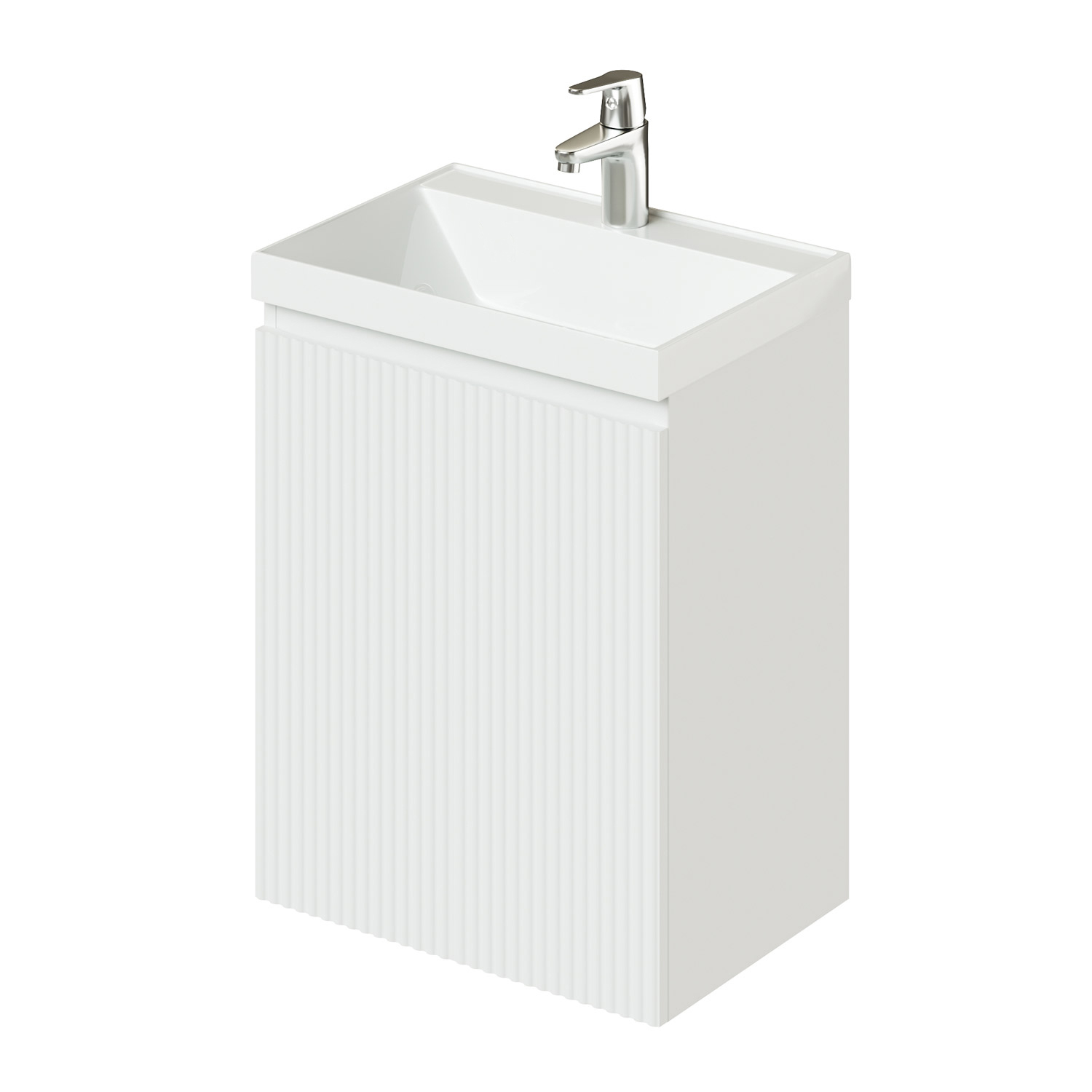 Изображение товара Тумба под раковину Итана Kate 49см подвесная цвет белый