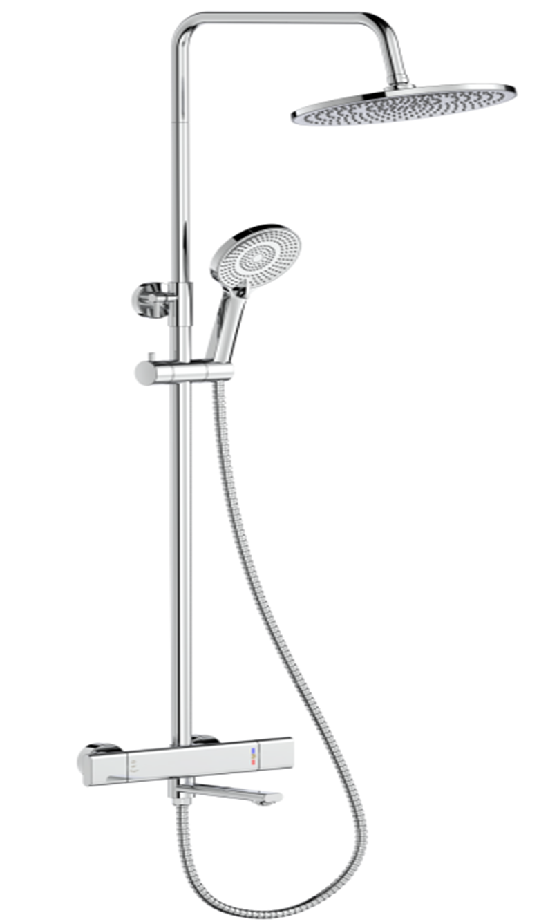 Изображение товара Душевая система Frap Arne F25204 с термостатом и 3 режимами хром