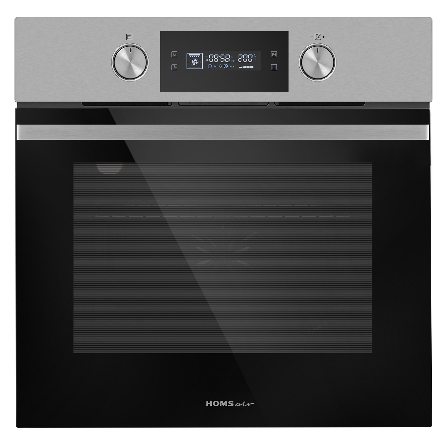 Изображение товара Духовой шкаф Homsair OEM6010S 59.5х59х56.5 см цвет серый