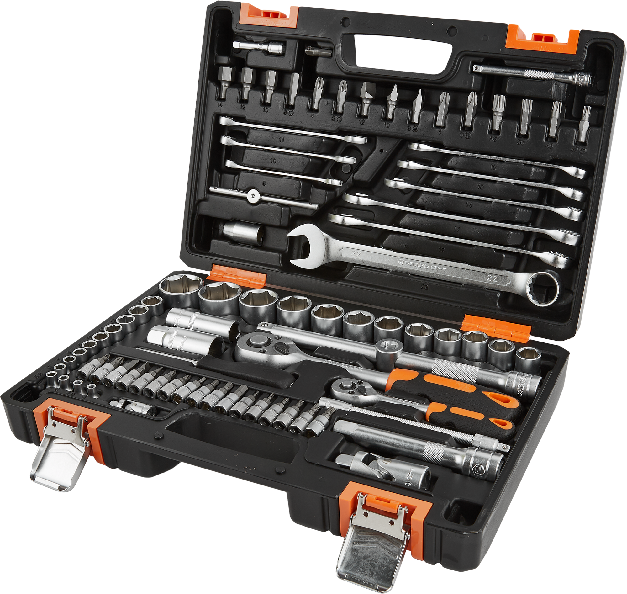 Изображение товара Набор инструментов ВИХРЬ 82 предмета для ремонта и обслуживания авто и техники