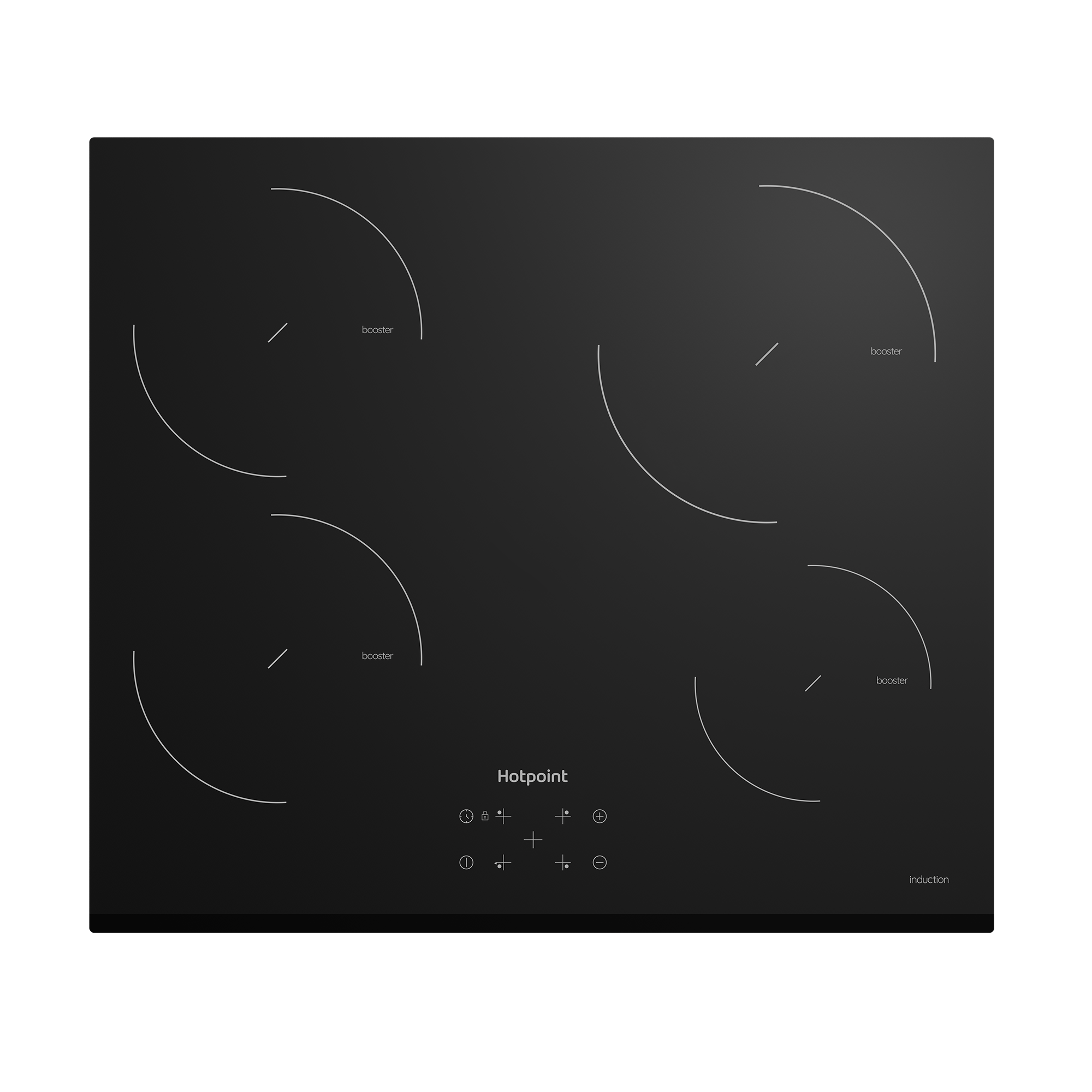 Индукционная варочная панель Hotpoint HQ 1460S BF 58 см 4 конфорки цвет черный