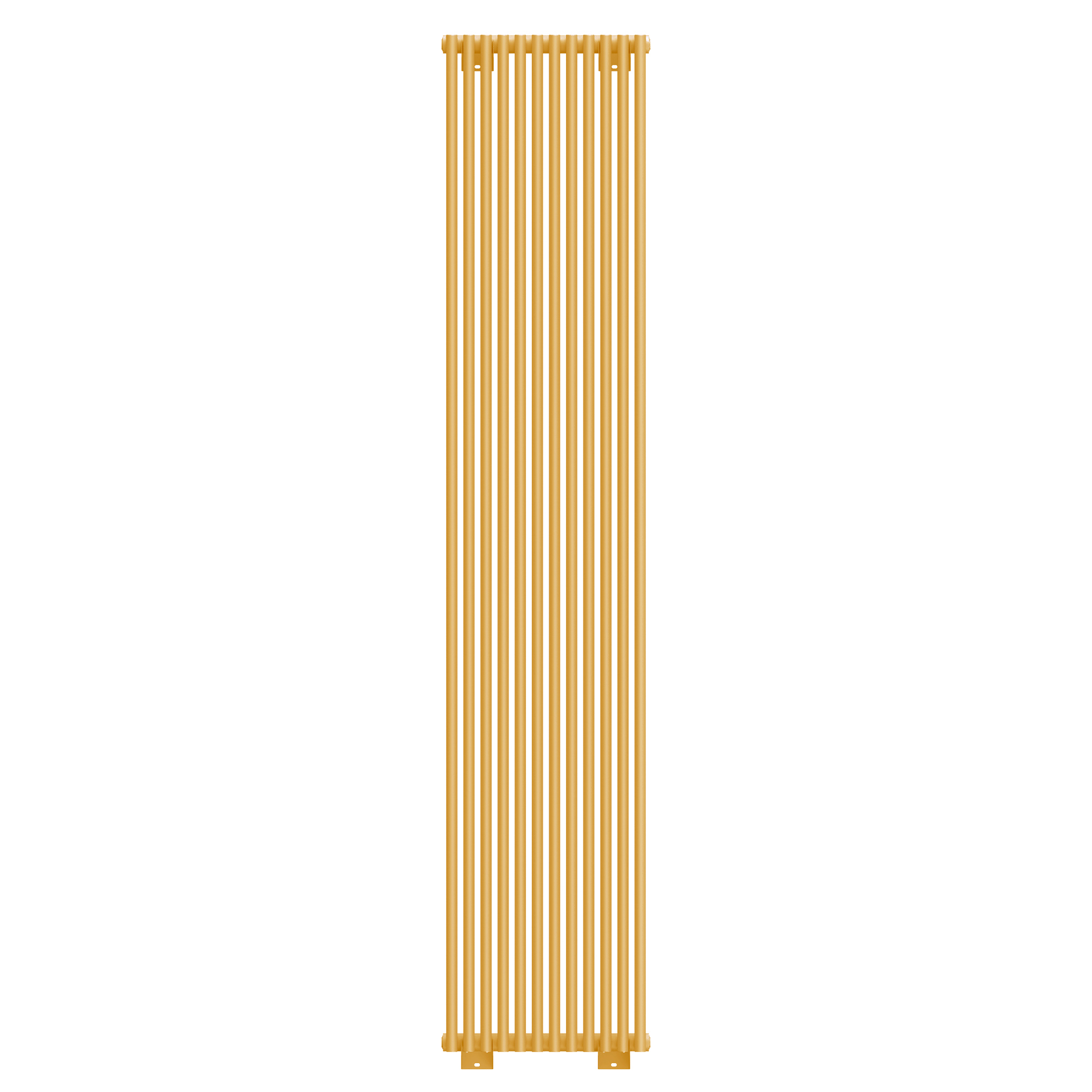 Изображение товара Радиатор трубчатый КЗТО Гармония 2000/50 7 секций сталь жемчужно-золотой боковое подключение