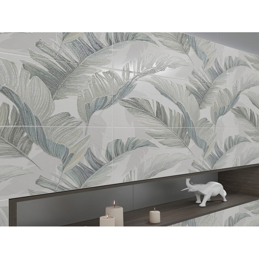 Изображение товара Керамическая плитка Eletto Ceramica Foresta зеленая 24.2x70 для стен