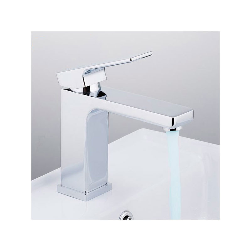 Изображение товара Современный однорычажный смеситель для раковины в хроме GAPPO G1018-1