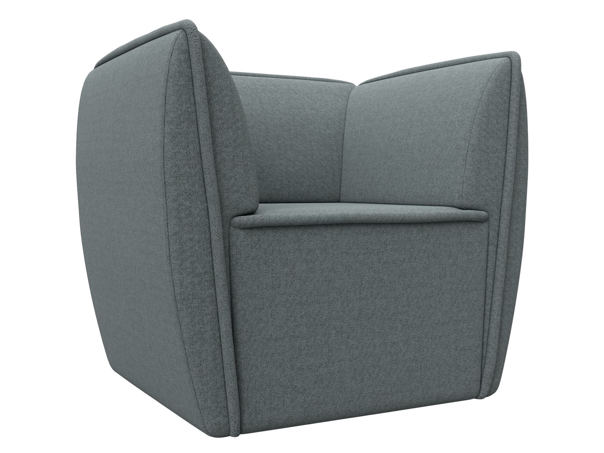 Изображение товара Кресло Бергамо Лига диванов смиксерованный серый 80x80x64 см