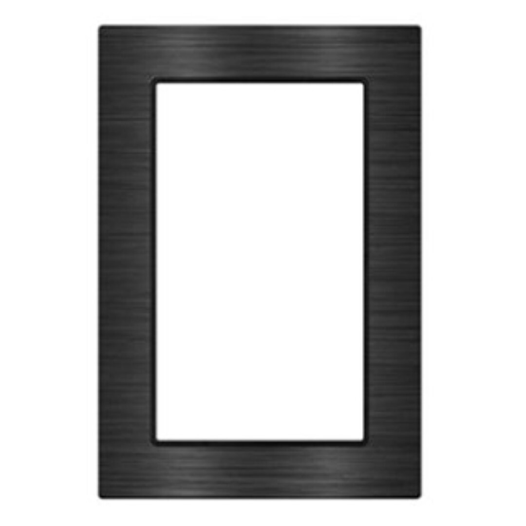 Изображение товара Рамка для розеток и выключателей Arlight FRM-Presto-ALS-D-BK 1 пост алюминий цвет черный