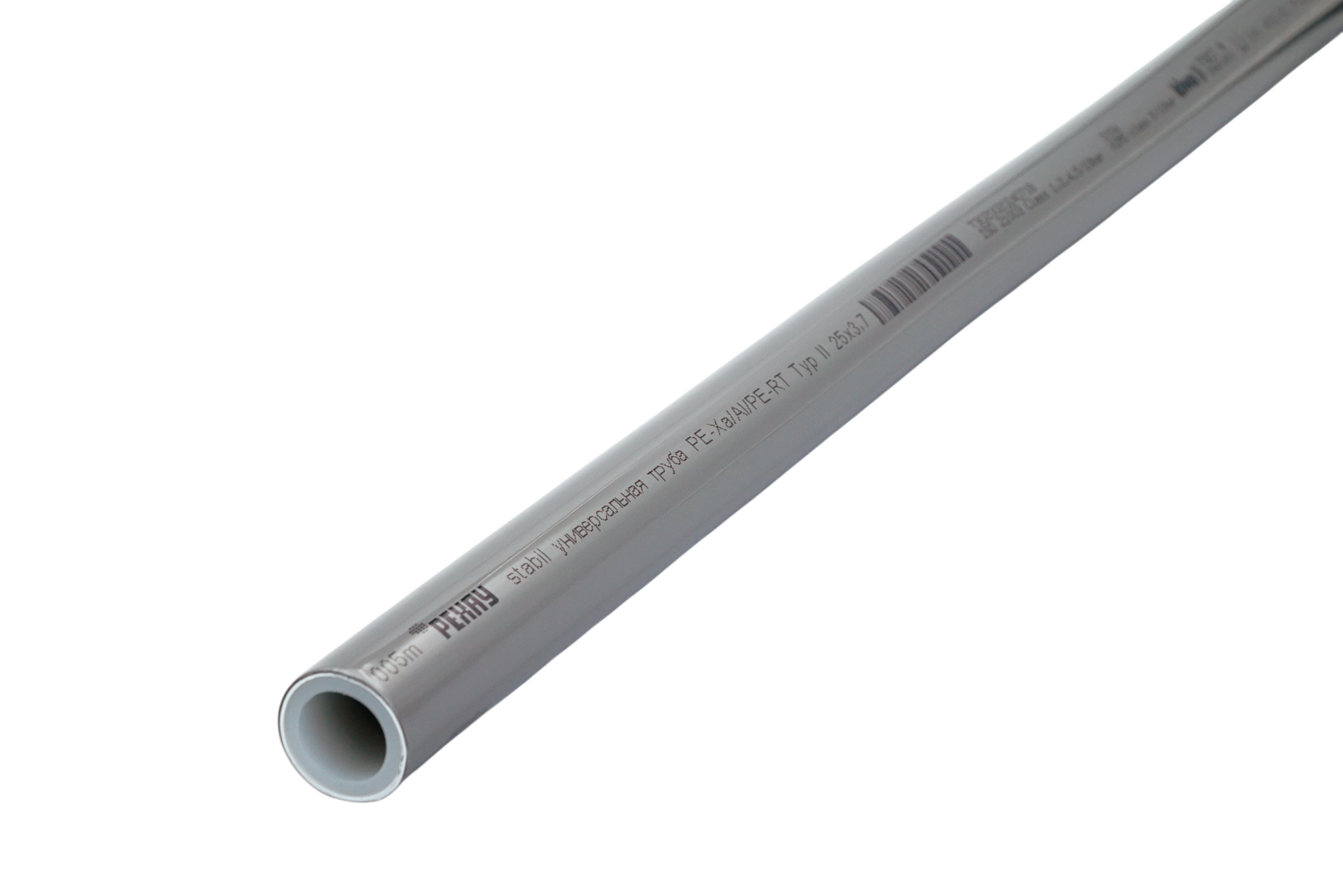 Изображение товара Труба из сшитого полиэтилена Рехау Stabil BR 25x3.7 мм 1 м на отрез бухта 50 м