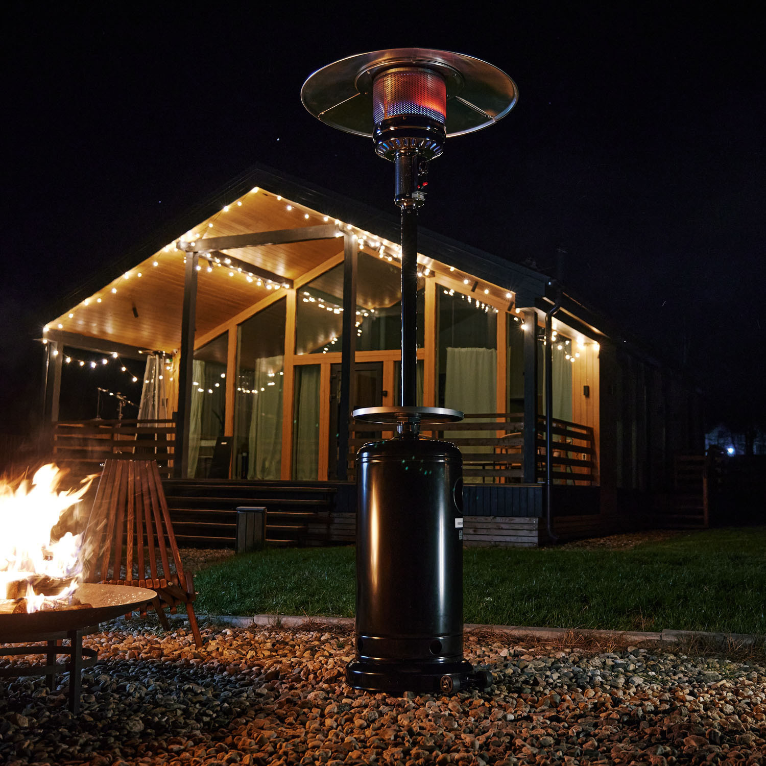 Изображение товара Инфракрасный уличный газовый обогреватель Rexant 13 кВт 60-0024