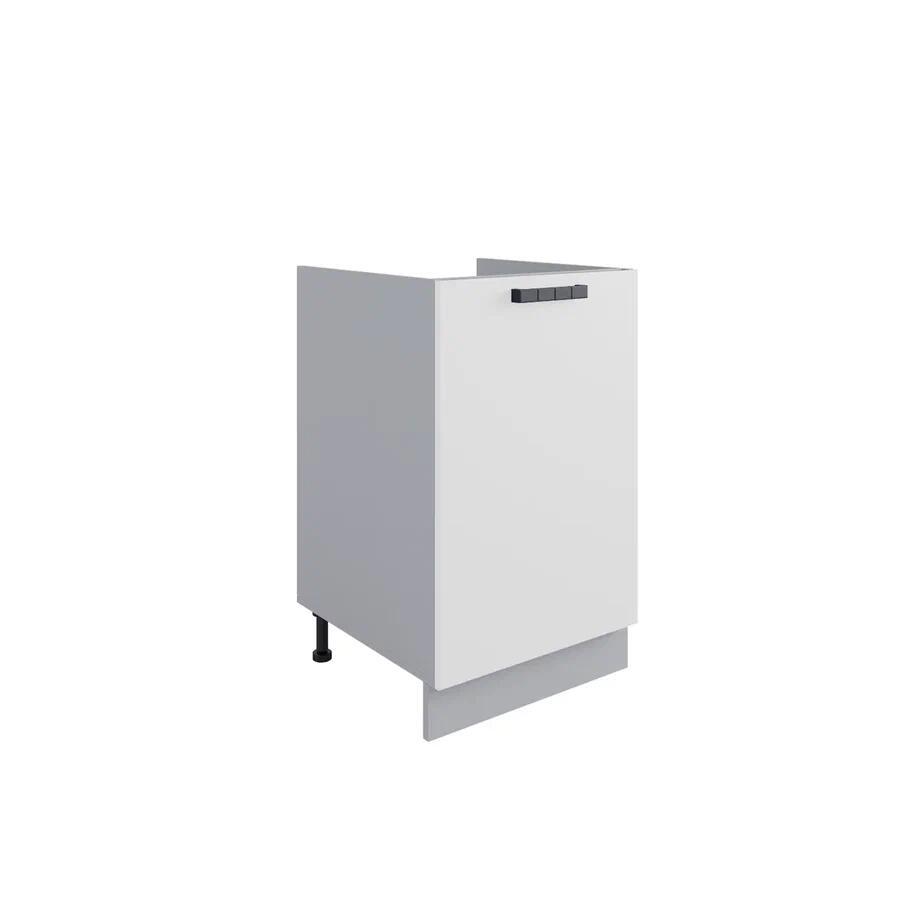 Изображение товара Кухонный напольный шкаф Nova 30000000183 светло-серый белый MДФ ЛДСП 50x81.6x60 см