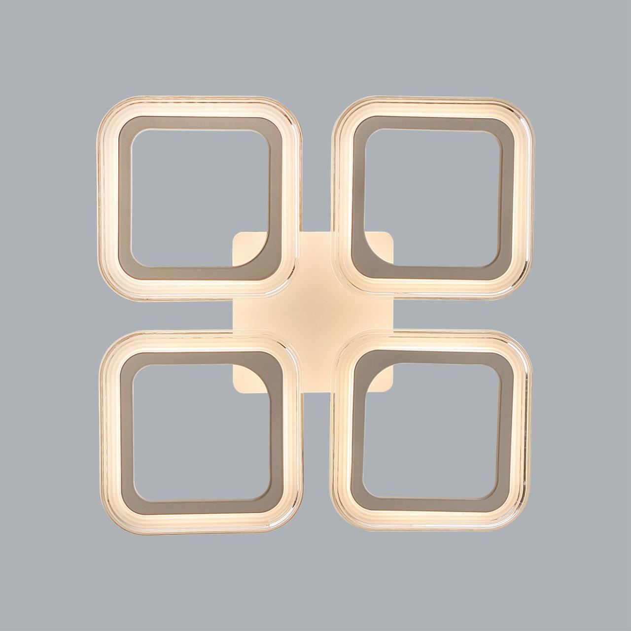 Изображение товара Люстра потолочная светодиодная Lumion Ledio с пультом управления 8 м² белый свет