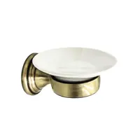 Изображение товара Мыльница Bath Plus Bronx Gold подвесная керамика золото для ванной