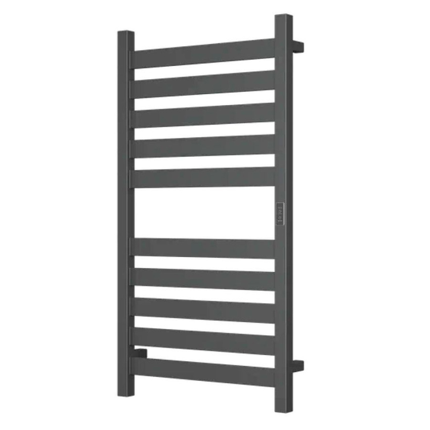 Изображение товара Электрический полотенцесушитель Bauedge Elite Gun Grey П10 500x1000 мм 110 Вт стенка