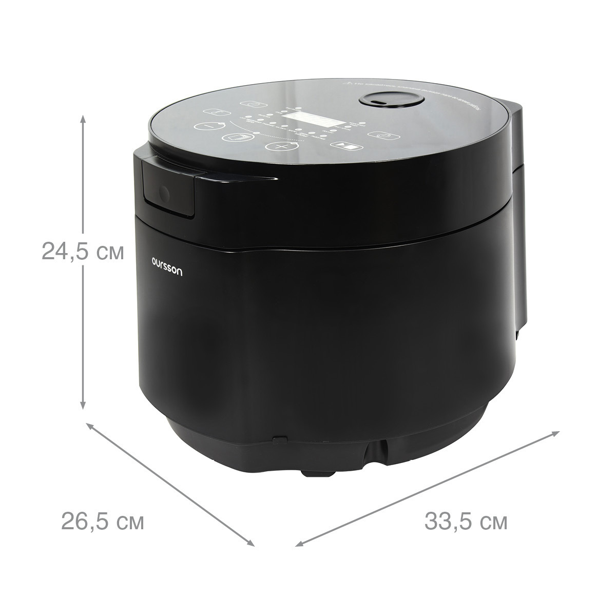 Изображение товара Мультиварка Oursson PM5016SD/BL 5л 13 программ цвет черный