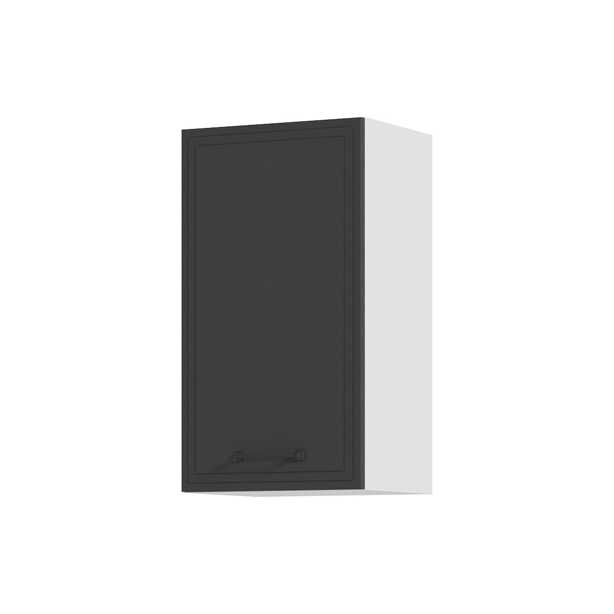 Изображение товара Навесной шкаф Индира Стендмебель 40 x 71.6 x 31.8 см МДФ цвет темно-серый