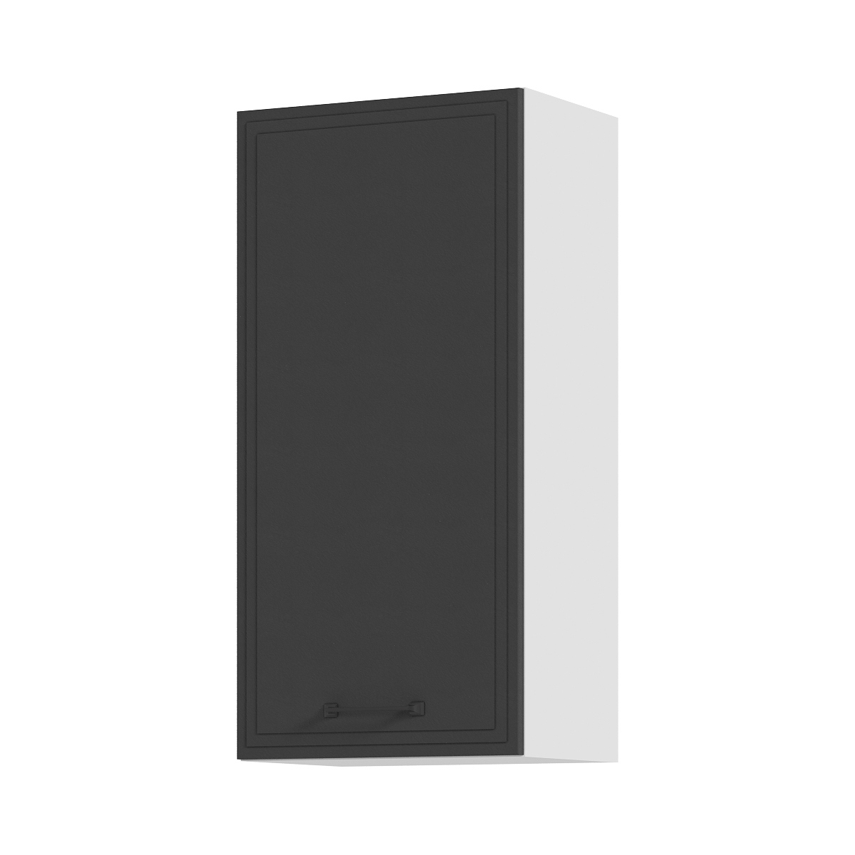 Изображение товара Навесной шкаф Индира Стендмебель 45x92x31.8 см МДФ темно-серый