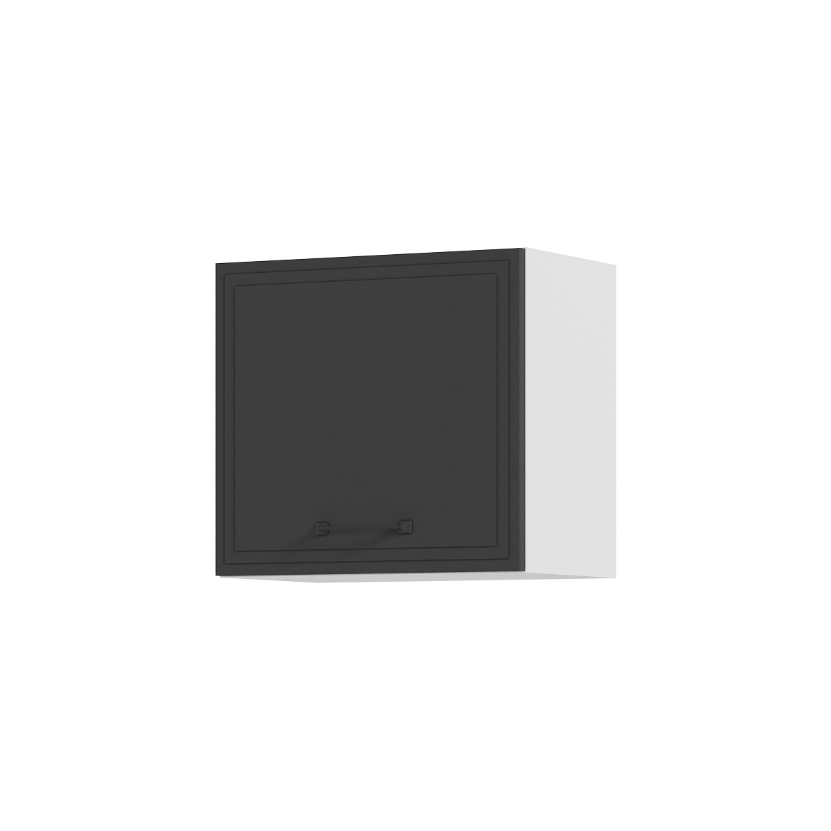 Изображение товара Навесной шкаф Индира 50x46x31.8 см МДФ ПВХ темно-серый Россия