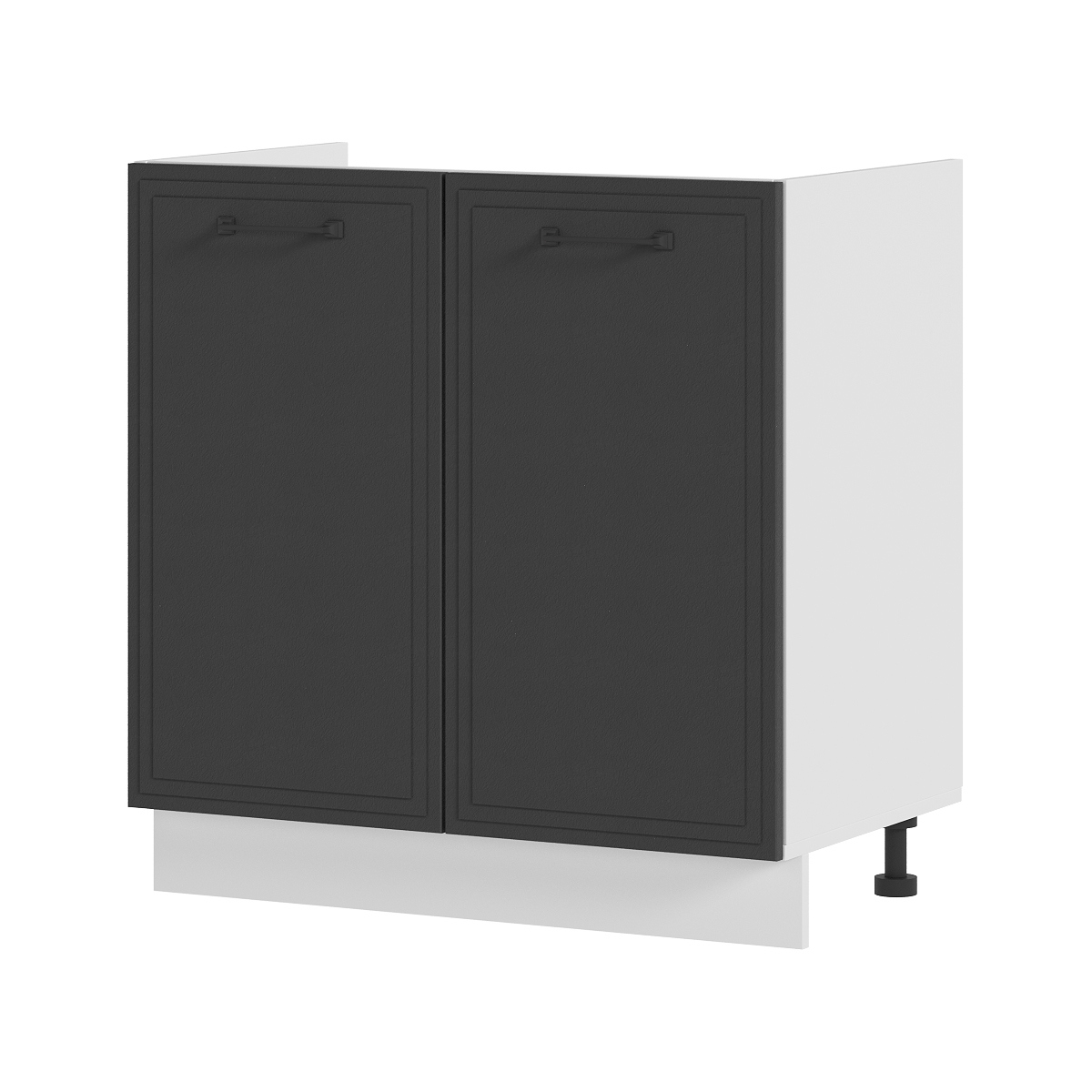Изображение товара Кухонный шкаф под мойку Индира Стендмебель 80 x 81.6 x 47.8 см МДФ цвет темно-серый
