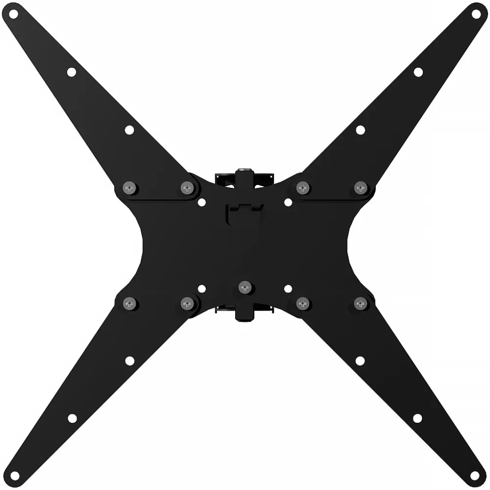 Кронштейн для ТВ настенный поворотный Le'ster LST-410.05 6.4x18 см цвет черный