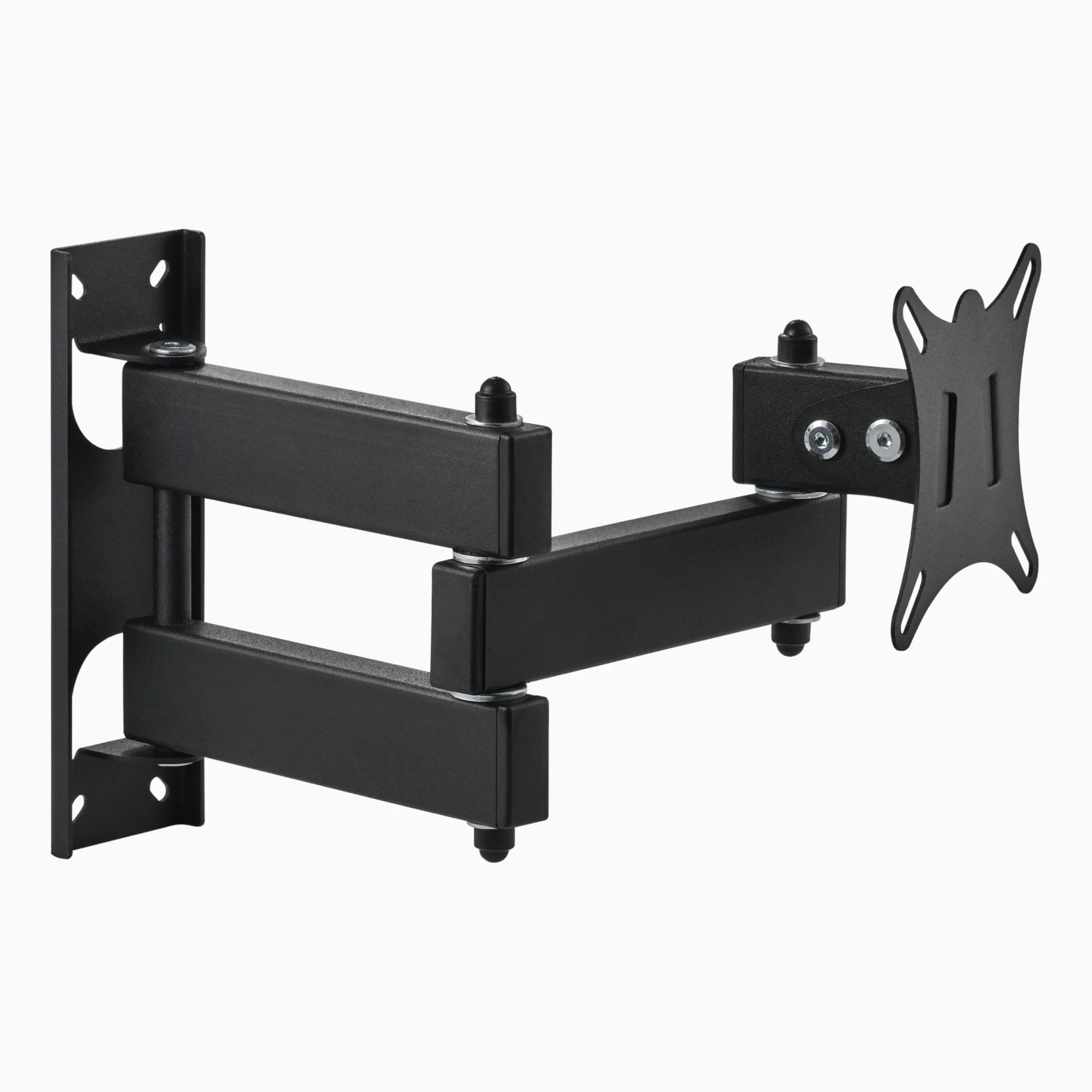 Кронштейн для ТВ настенный поворотный Le'ster LST-101.05 19.5x9 см цвет черный