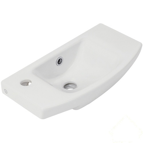 Изображение товара Раковина Gustavsberg Logic с отверстиями слева, 50x26,5 см