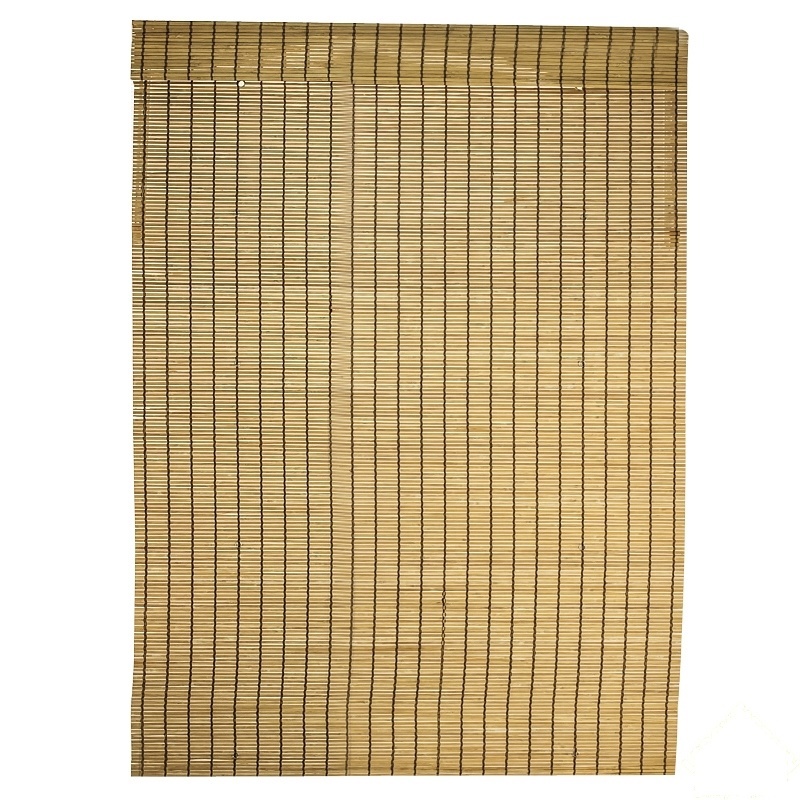 Изображение товара Римская бамбуковая штора 120x160 см тёмное дерево натуральный материал