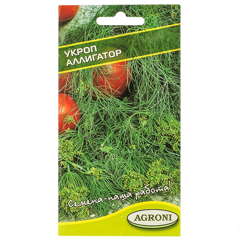 Изображение товара Семена трав укроп Аллигатор