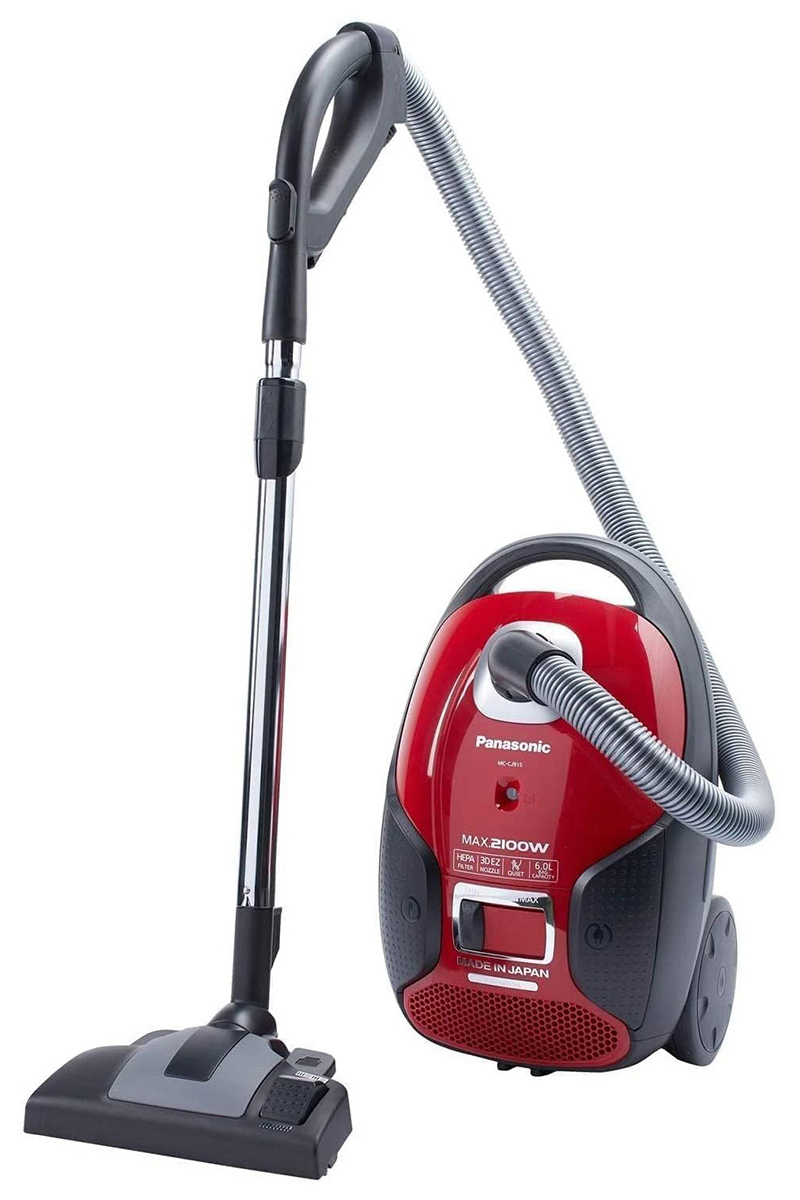 Изображение товара Пылесос с пылесборником Panasonic Mc-cj915r red 2100 Вт 6 л цвет красный черный Изображение товара Пылесос с пылесборником Panasonic Mc-cj915r red 2100 Вт 6 л цвет красный черный