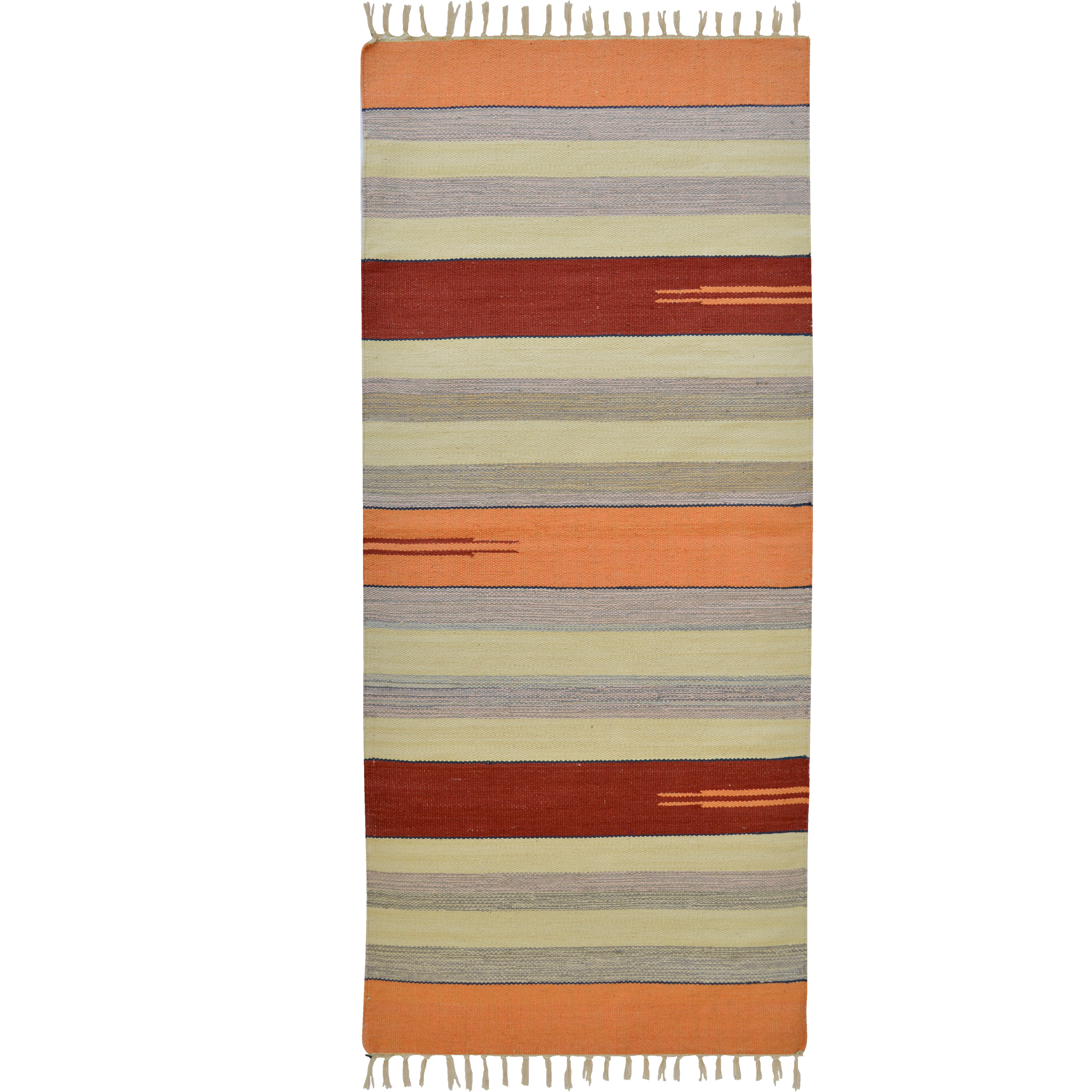 Изображение товара Коврик декоративный Cotton Stripe JBT-11-02 60x180 см цвет разноцветный