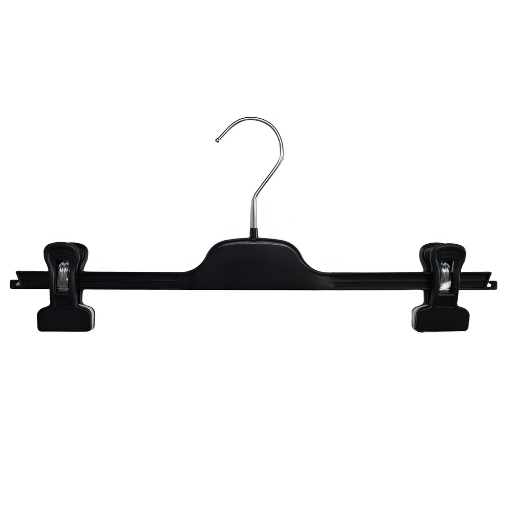 Изображение товара Вешалка для брюк с зажимами VALEXA черная 9 шт 36x16 см